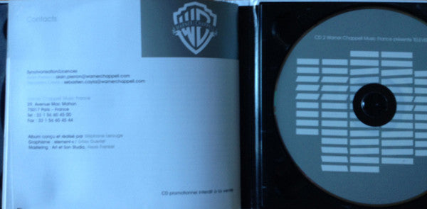 Various : Warner Chappell Music France Présente Television (2xCD, Comp, Promo)