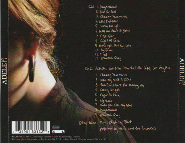 Adele (3) : 19 (CD, Album, RE + CD, Enh + Exp)