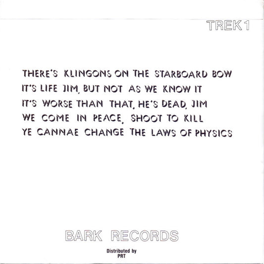 The Firm : Star Trekkin' (7", Single, Dam)