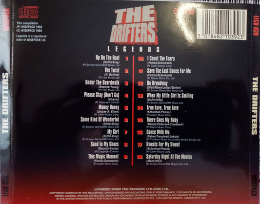 The Drifters : Legends: The Drifters (CD, Comp)