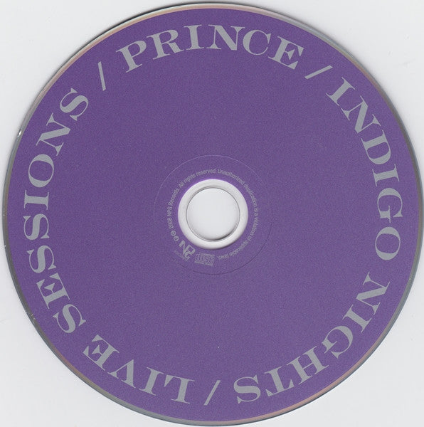 Prince : Indigo Nights / Live Sessions (CD, Album + Box, Boo)