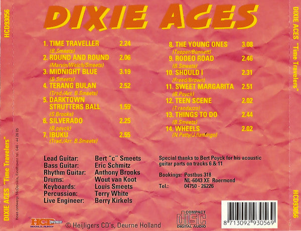 Dixie Aces : Time Travelers (CD, Album)