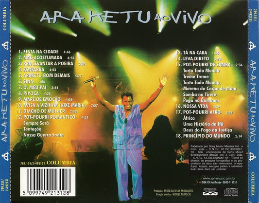 Ara Ketu : Ao Vivo (CD, Album)
