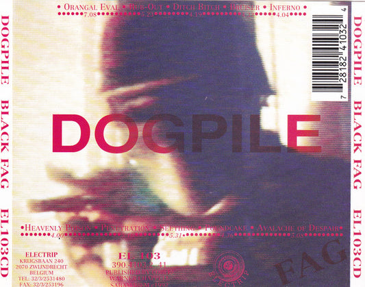 Dogpile : Black Fag (CD, Album)
