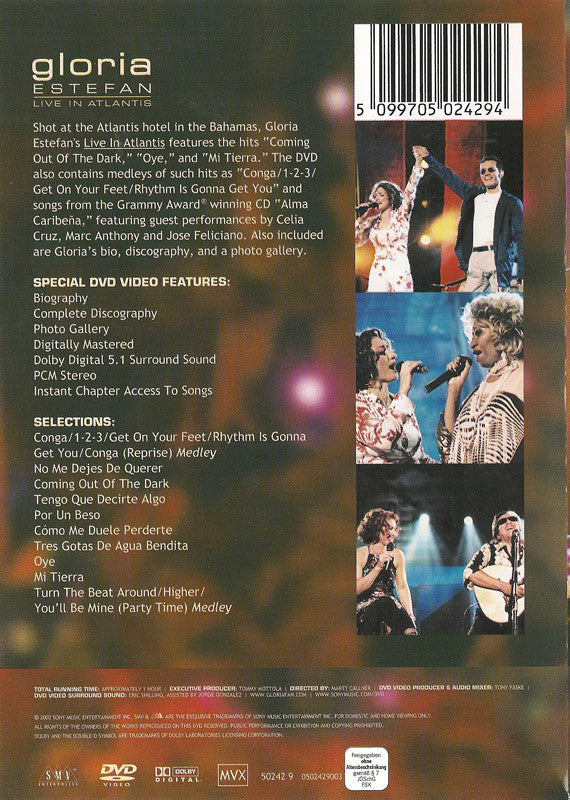 Gloria Estefan : Live In Atlantis (DVD-V)