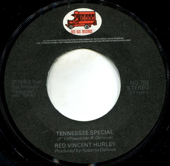 Red Hurley : Tennessee Special (7", Single)