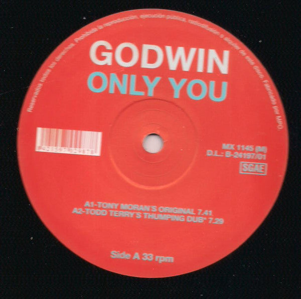 Godwin : Only You (12")