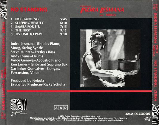 Indra Lesmana With Nebula (21) : No Standing (CD, Album)