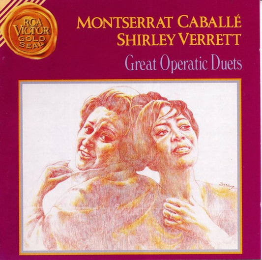 Montserrat Caballé - Shirley Verrett : Great Operatic Duets (CD, Album, RE, RM)