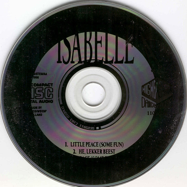 Isabelle A : Little Peace / Hé Lekker Beest (CD, Maxi)