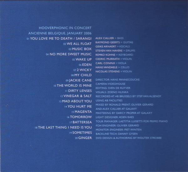 Hooverphonic : Singles 96-06 (CD, Comp + DVD-V, Comp, PAL)