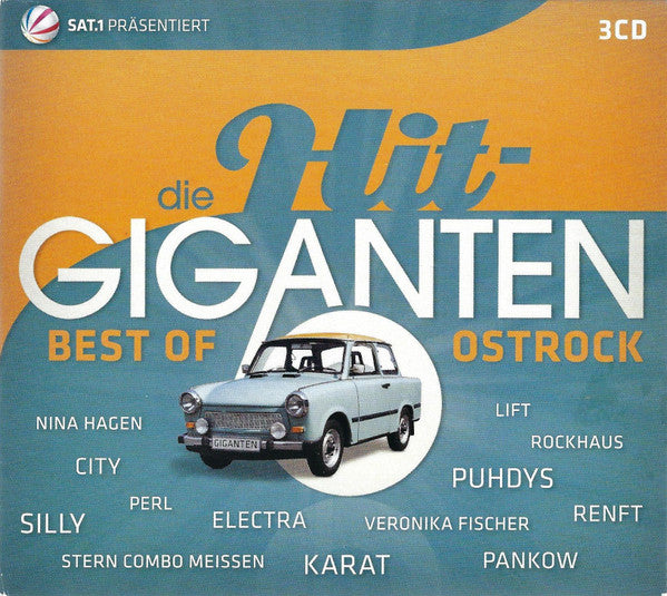 Various : Die Hit-Giganten (Best Of Ostrock) (3xCD, Comp)