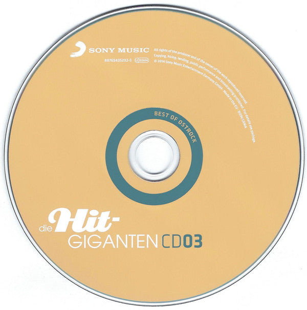 Various : Die Hit-Giganten (Best Of Ostrock) (3xCD, Comp)