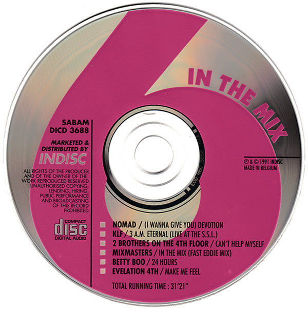 Various : 6 In The Mix - Volume 1 (CD, Comp)