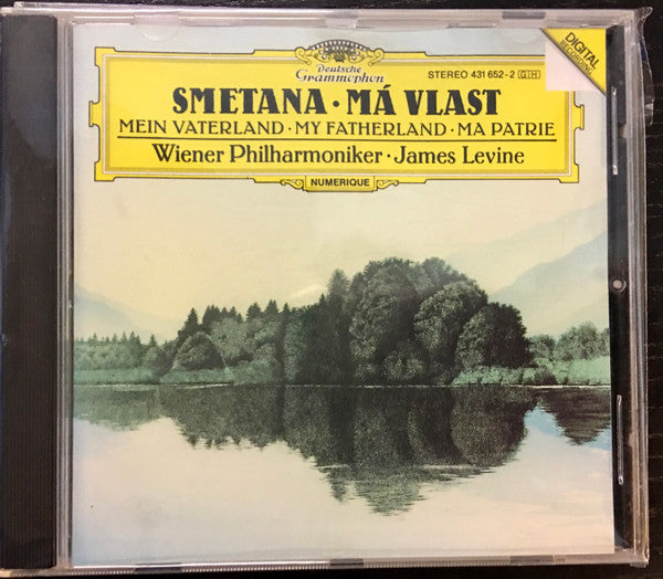 Bedřich Smetana / Wiener Philharmoniker / James Levine (2) : Má Vlast = Mein Vaterland = My Fatherland = Ma Patrie (CD, Album)