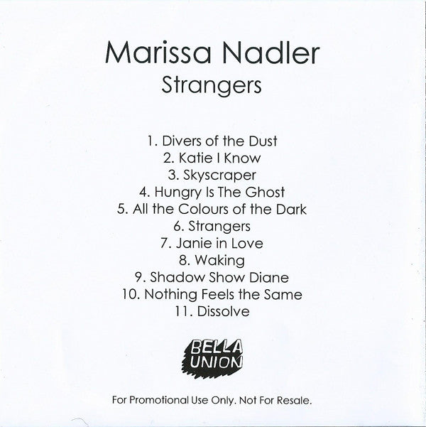 Marissa Nadler : Strangers (CDr, Album, Promo)