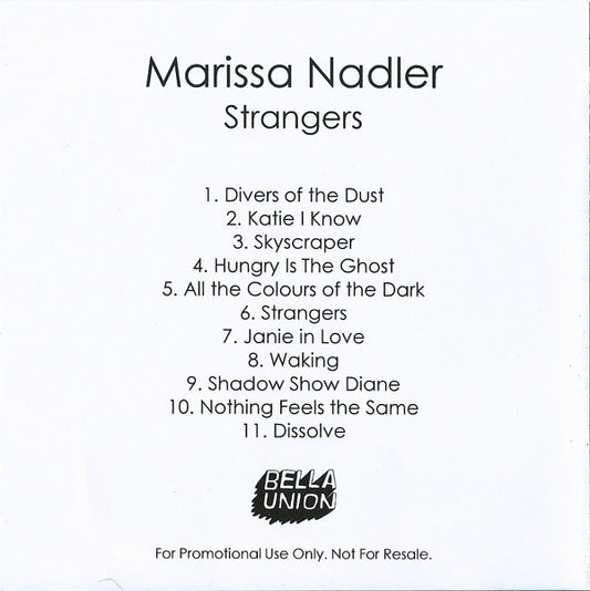 Marissa Nadler : Strangers (CDr, Album, Promo)