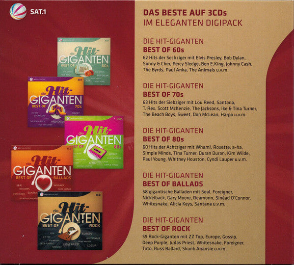 Various : Die Hit-Giganten - Best Of Christmas (3xCD, Comp + Box)