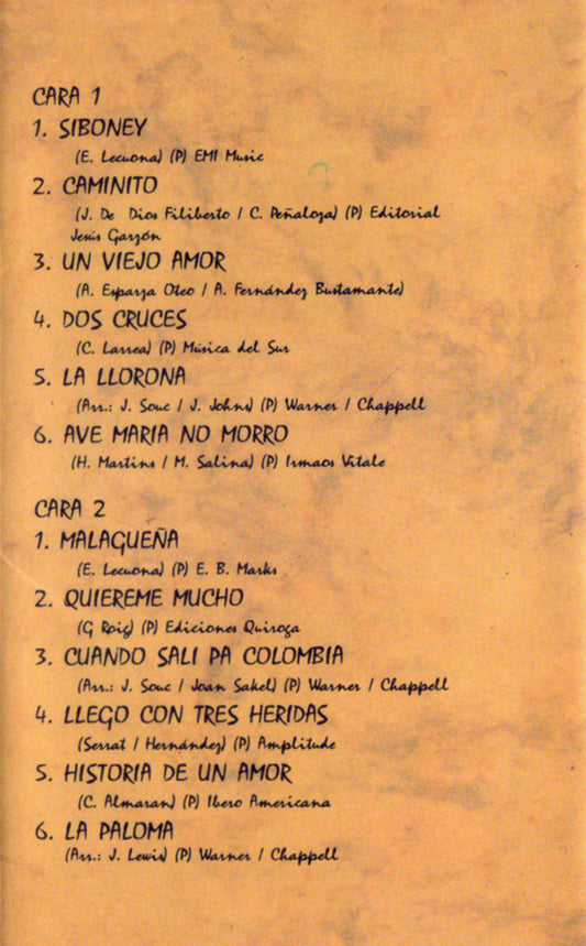 Nana Mouskouri : Nuestras Canciones (2xCass, Album, Dol)