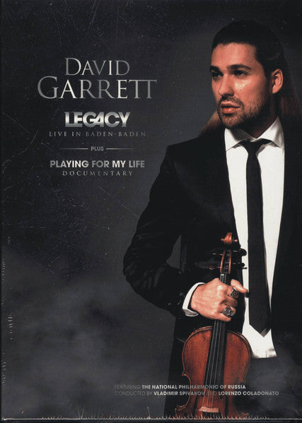 David Garrett (4) : Legacy. Live In Baden Baden  (DVD-V, Album)