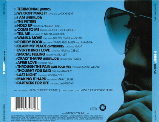 P. Diddy : Press Play (CD, Album)