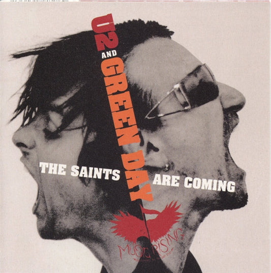 U2 And Green Day : The Saints Are Coming (CD, Single, Car)