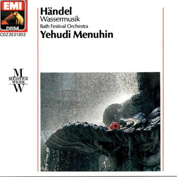 Georg Friedrich Händel, Bath Festival Orchestra Conducted By Yehudi Menuhin : Water Music (Complete) (CD)