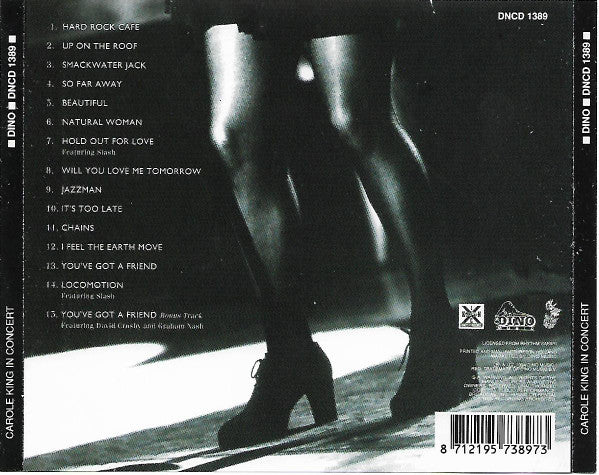 Carole King : In Concert (CD, Album)