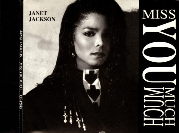 Janet Jackson : Miss You Much (CD, Single, Promo)