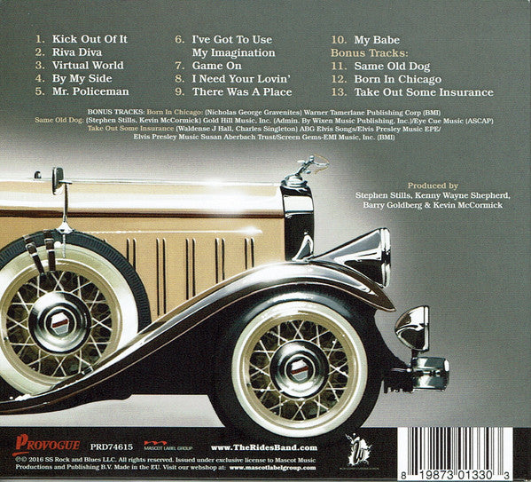 The Rides : Pierced Arrow (CD, Album, Ltd, Dig)