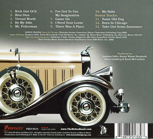 The Rides : Pierced Arrow (CD, Album, Ltd, Dig)