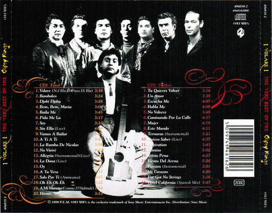 Gipsy Kings : ¡Volare! (The Very Best Of The Gipsy Kings) (2xCD, Comp)
