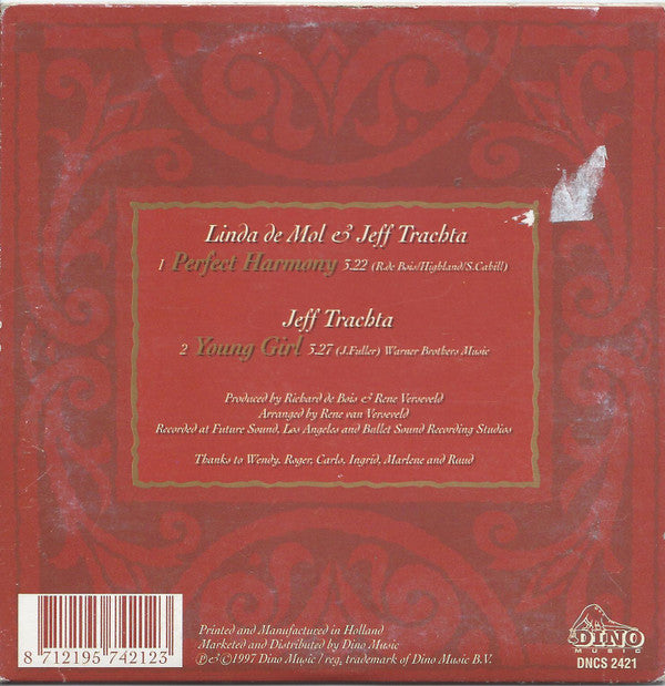 Linda De Mol & Jeff Trachta : Perfect Harmony (CD, Single, Car)