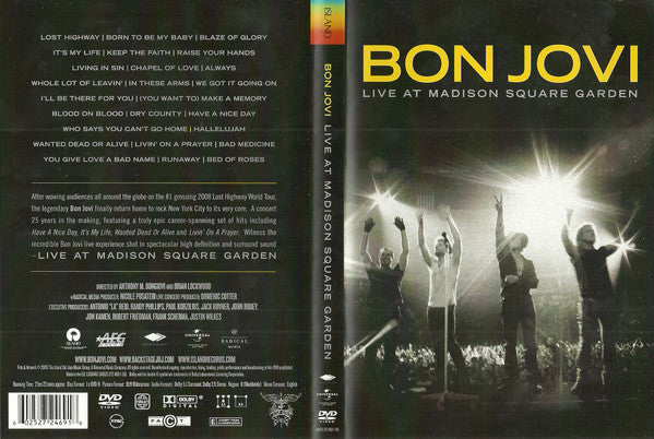 Bon Jovi : Live At Madison Square Garden (DVD-V)