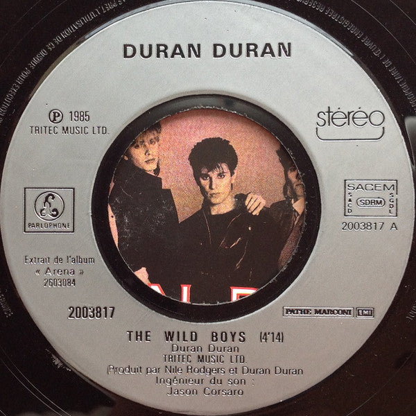 Duran Duran : The Wild Boys   (7", Single)