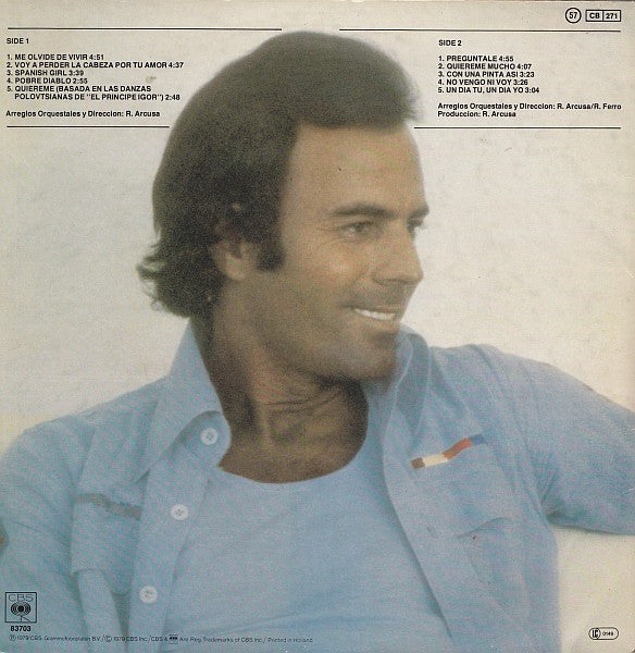 Julio Iglesias : Emociones (LP, Album)