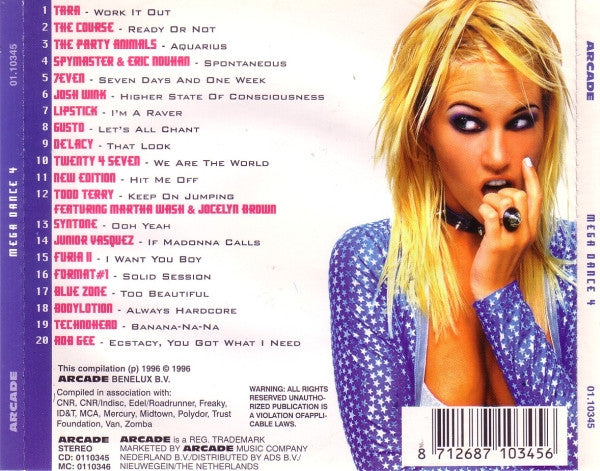 Various : Mega Dance 4 (CD, Comp)