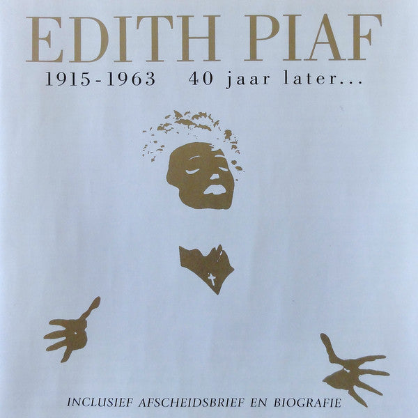 Edith Piaf : 1915 - 1963 40 Jaar Later... (CD, Comp, Mono)