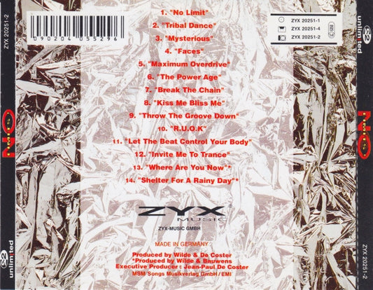 2 Unlimited : No Limits! (CD, Album)