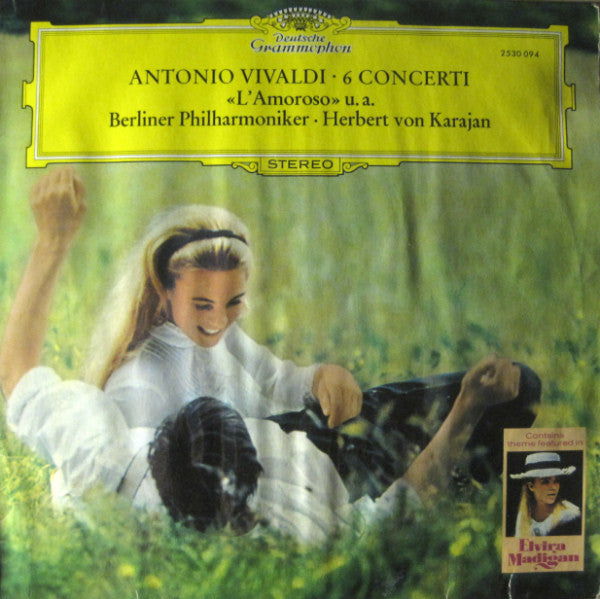 Antonio Vivaldi, Berliner Philharmoniker • Herbert Von Karajan : 6 Concerti «L'Amoroso» U.A. (LP)
