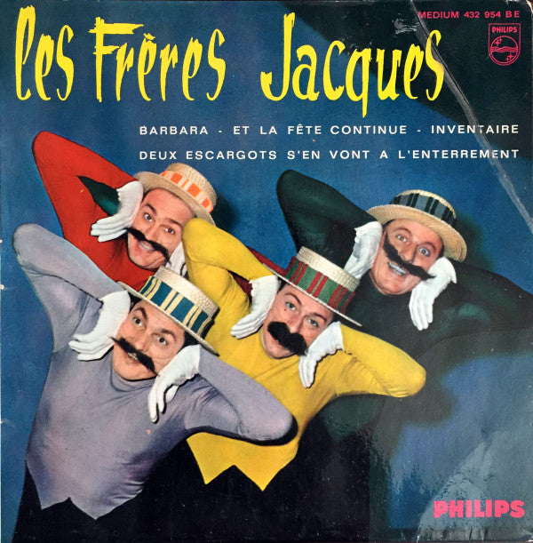 Les Frères Jacques : 12ème Série - Barbara (7", EP)