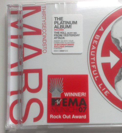 30 Seconds To Mars : A Beautiful Lie (CD, Album, Enh, RE)