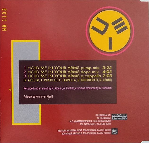 Collapse : Hold Me In Your Arms (CD, Maxi)