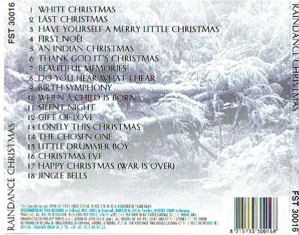 Unknown Artist : Christmas Raindance (CD, Comp)