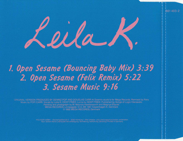 Leila K : Open Sesame (Remixes) (CD, Maxi)
