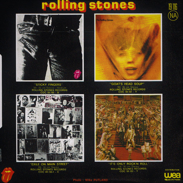 The Rolling Stones : Ain't Too Proud To Beg (7", Mou)