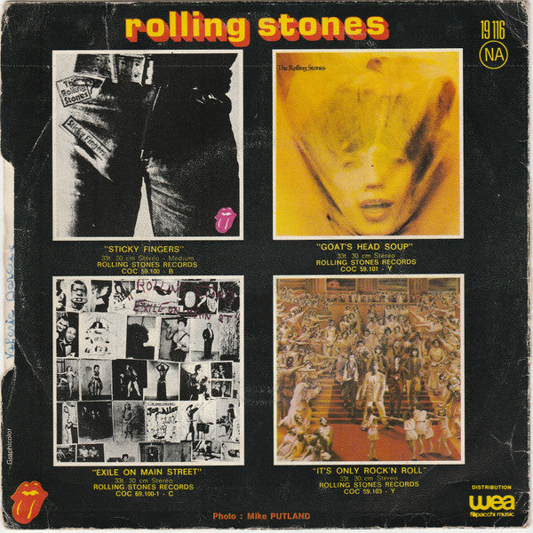 The Rolling Stones : Ain't Too Proud To Beg (7", Mou)