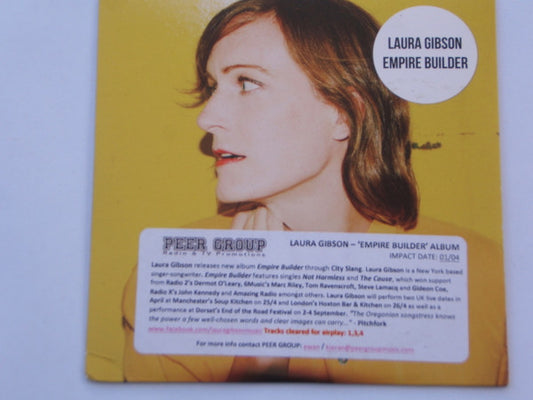 Laura Gibson : Empire Builder (CD, Album, Promo)