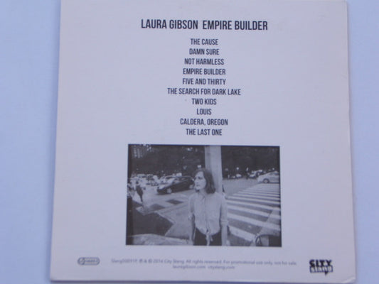 Laura Gibson : Empire Builder (CD, Album, Promo)