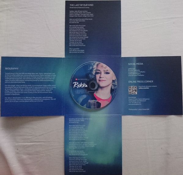 Rykka : The Last Of Our Kind (CD, Single, Enh, Promo)
